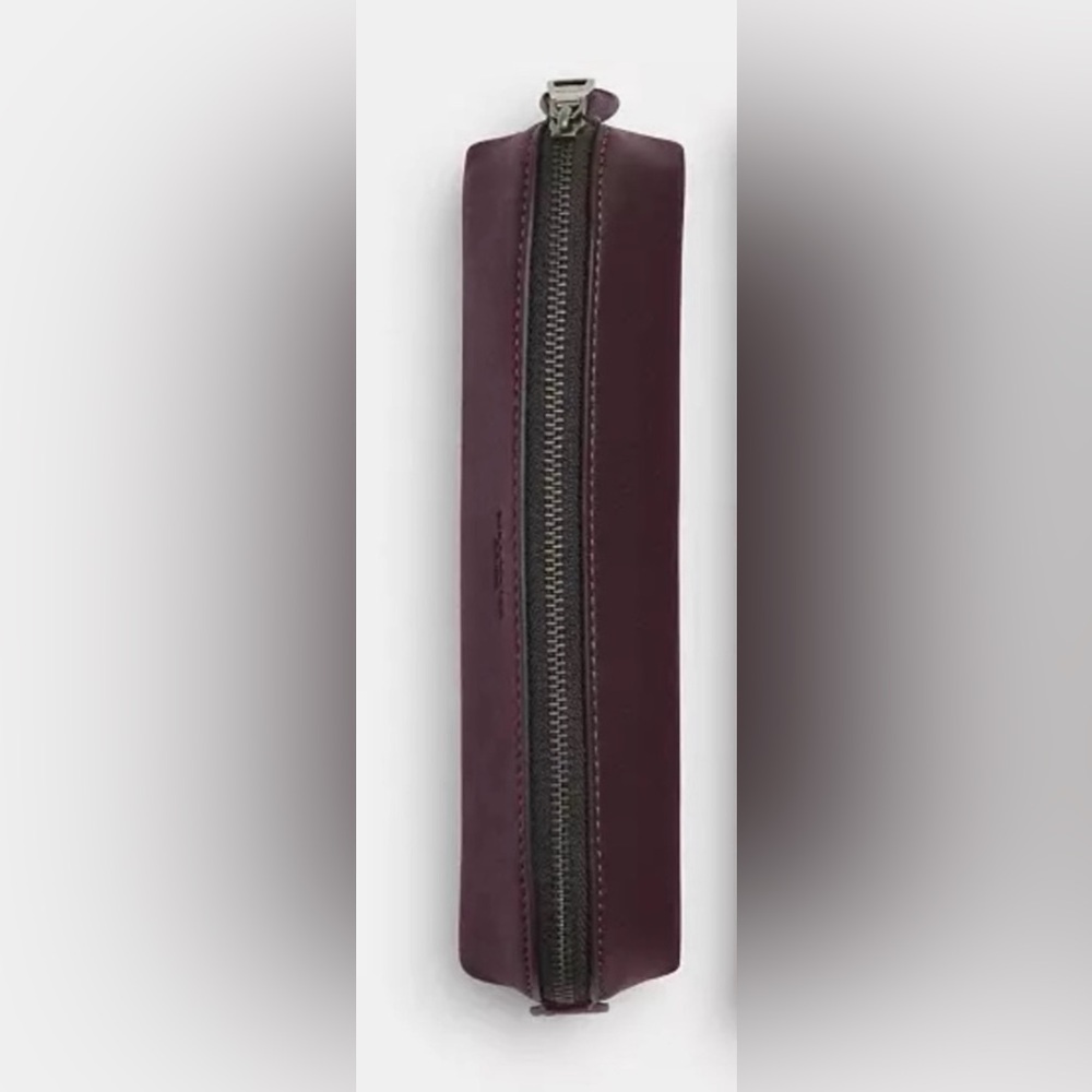 Coach Black Currant Pencil Case